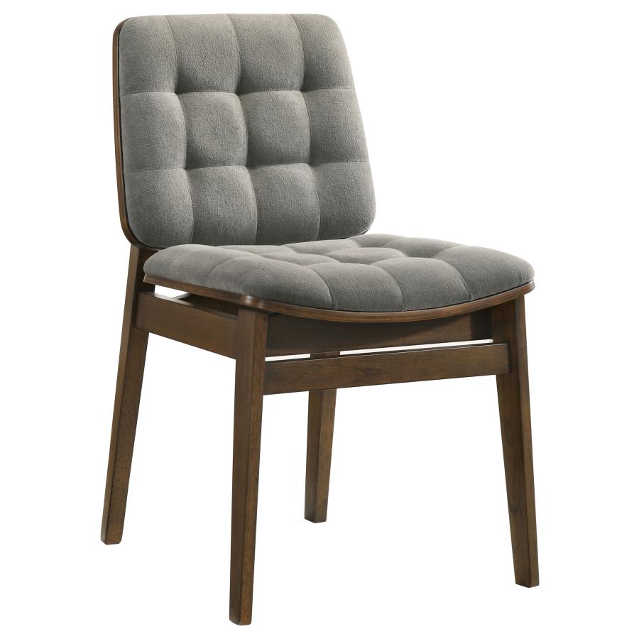 COMEDOR DUBLIN  CON 4 SILLAS COLOR GRIS