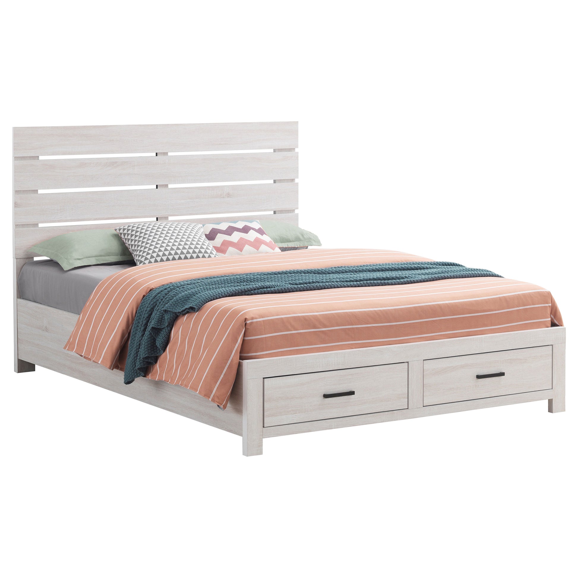 Cama Queen Size Brantford con 2 Cajones