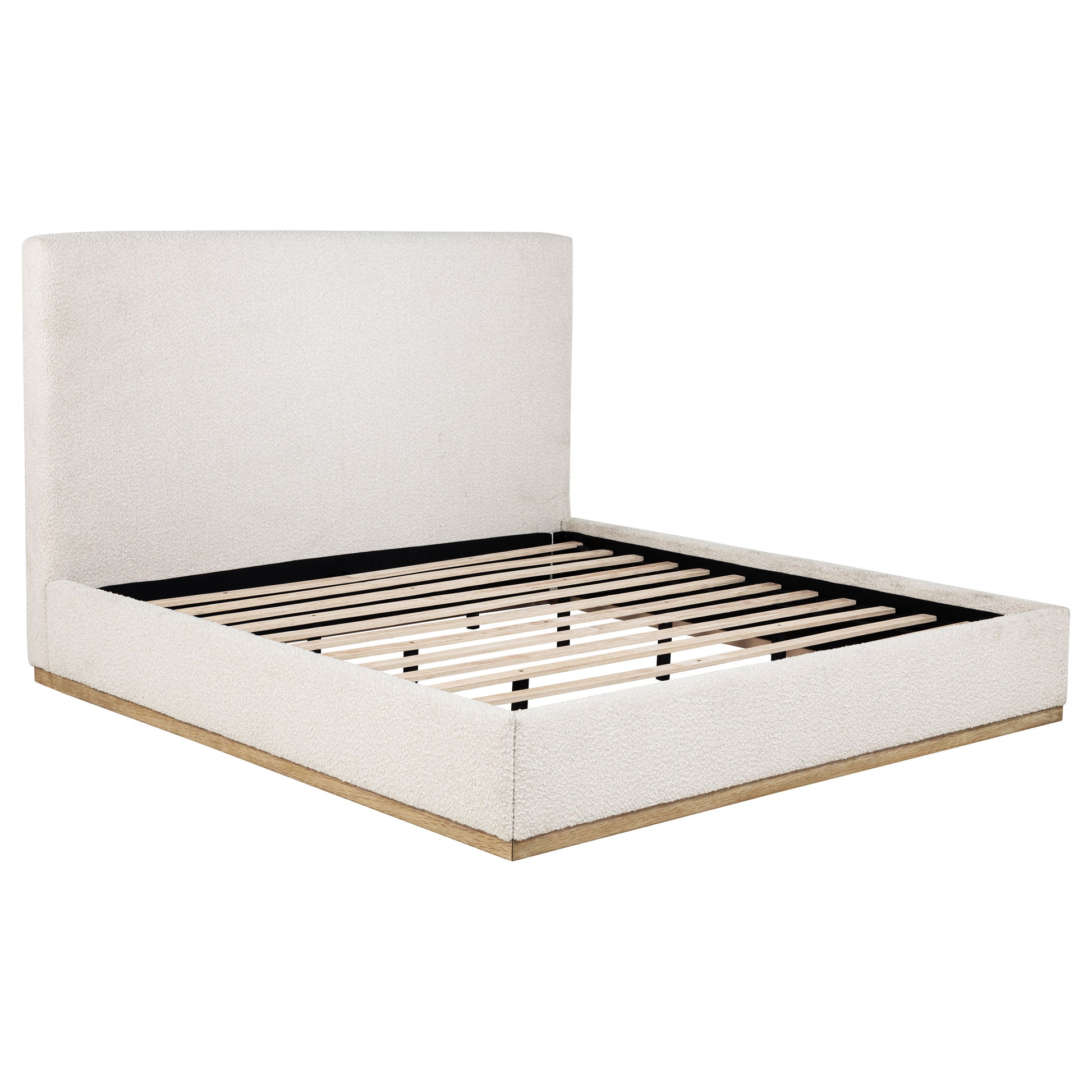 Cama King tapizada modelo Knox
