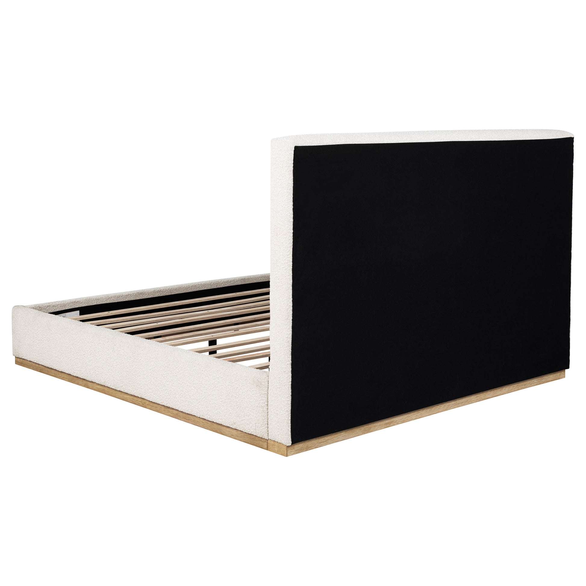 Cama King tapizada modelo Knox