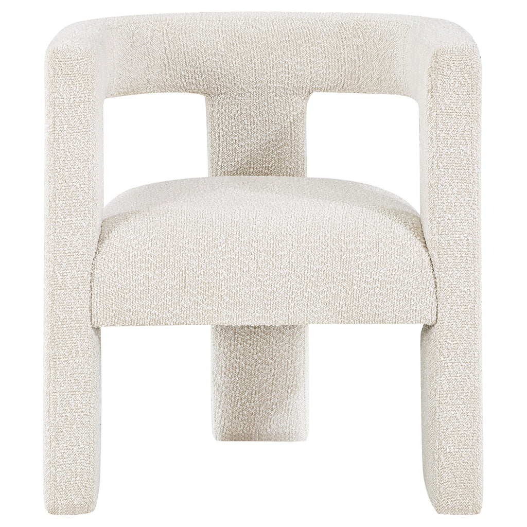 Silla Petra Tapizada en Tela Boucle