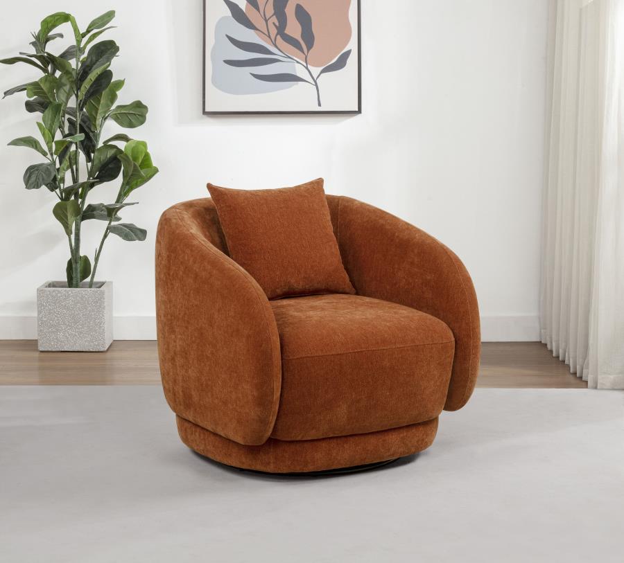 SILLON GIRATORIO COLOR CHEDRON