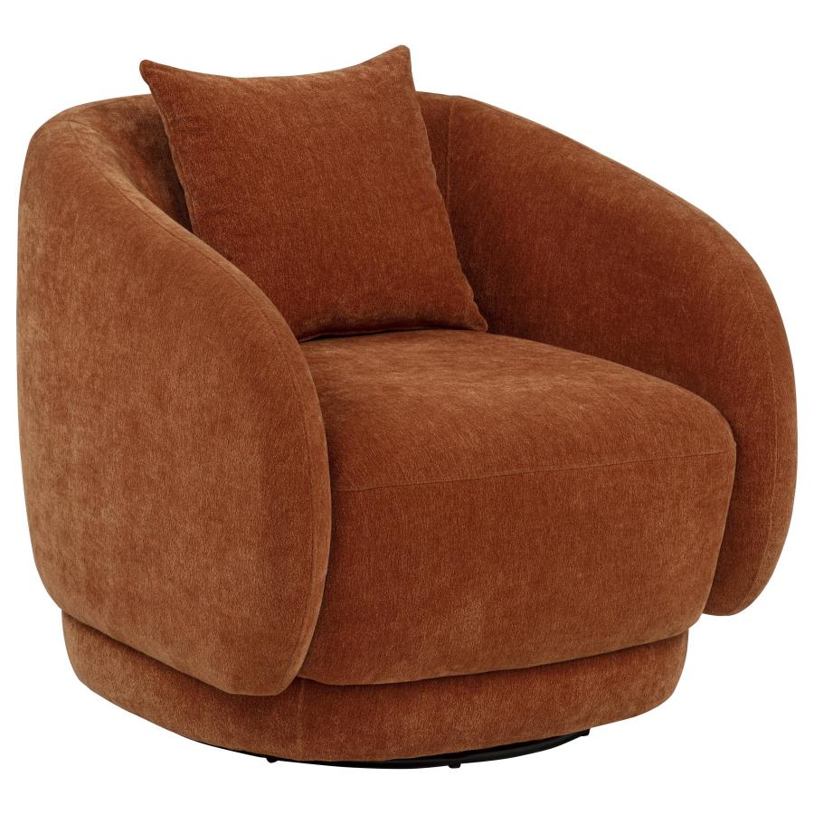 SILLON GIRATORIO COLOR CHEDRON