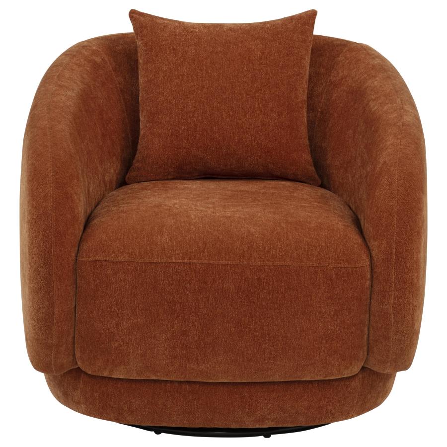 SILLON GIRATORIO COLOR CHEDRON