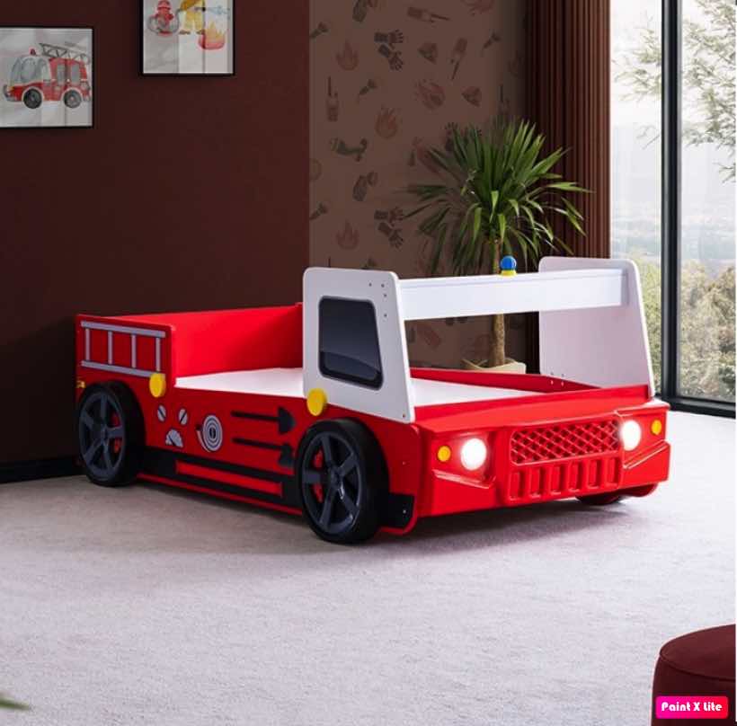 Cama individual bombero