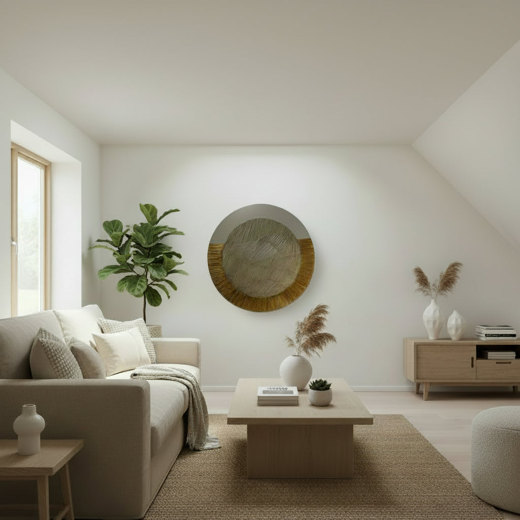 Decorativo Circular Madera