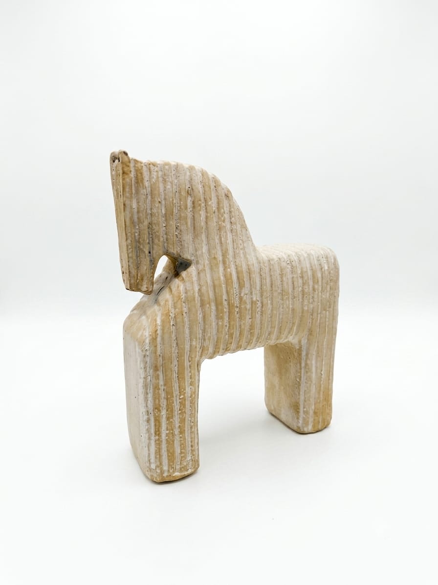 Caballito Decorativo Beige