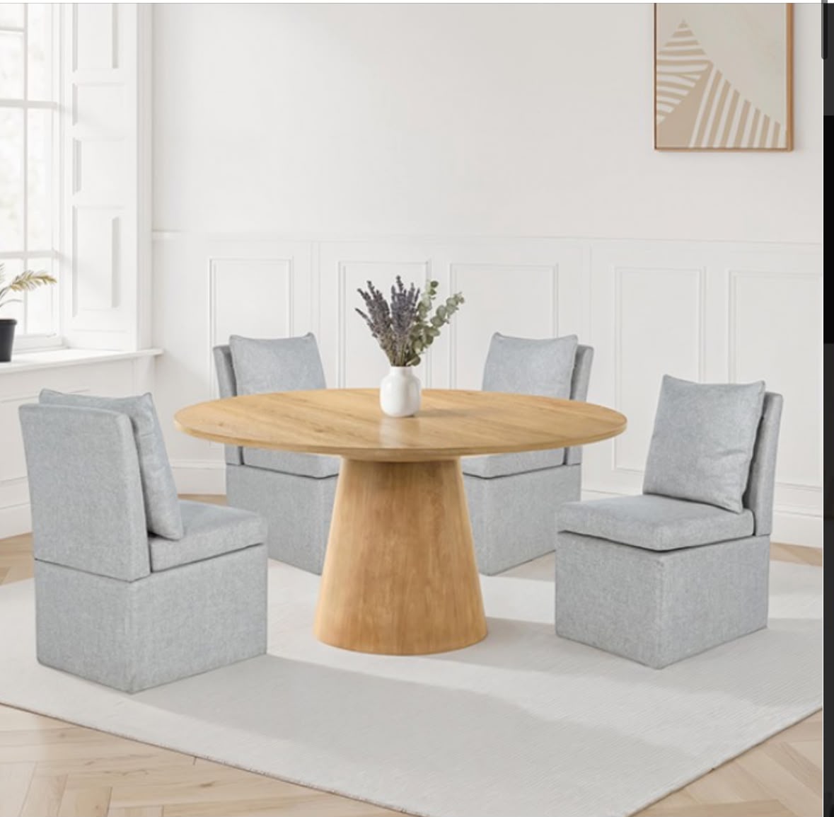 Comedor Circular Natural