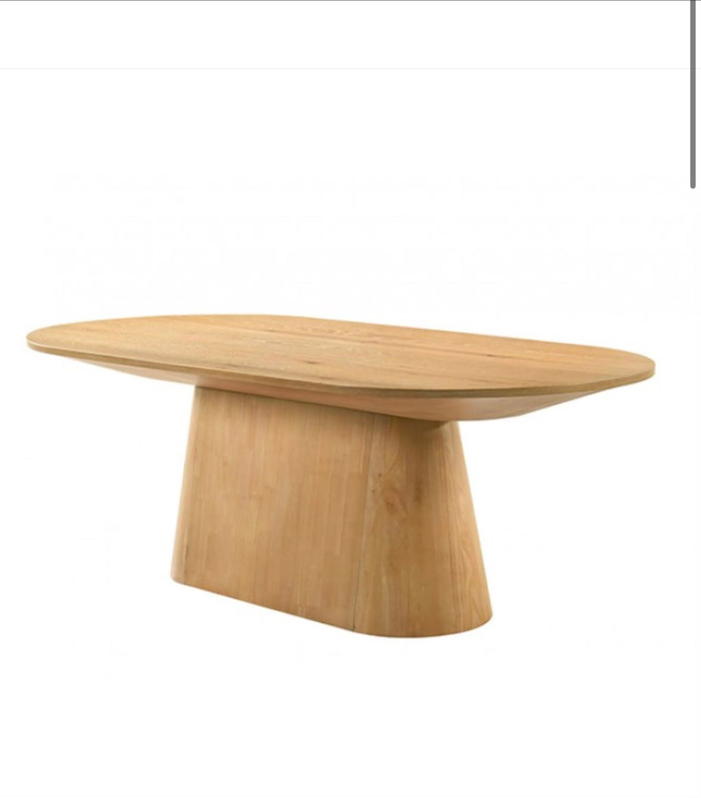 Comedor Oval Natural