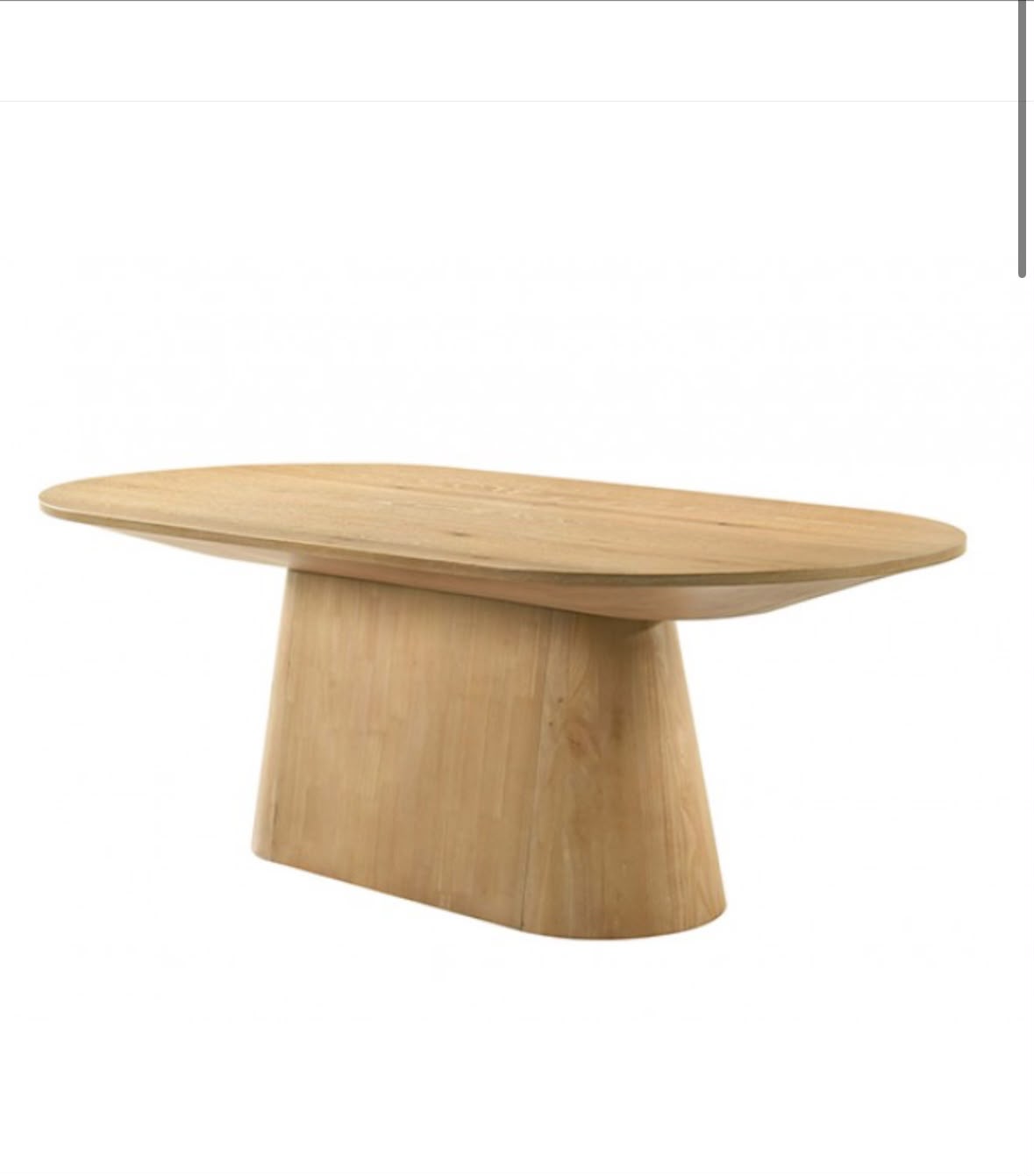 Comedor Oval Natural