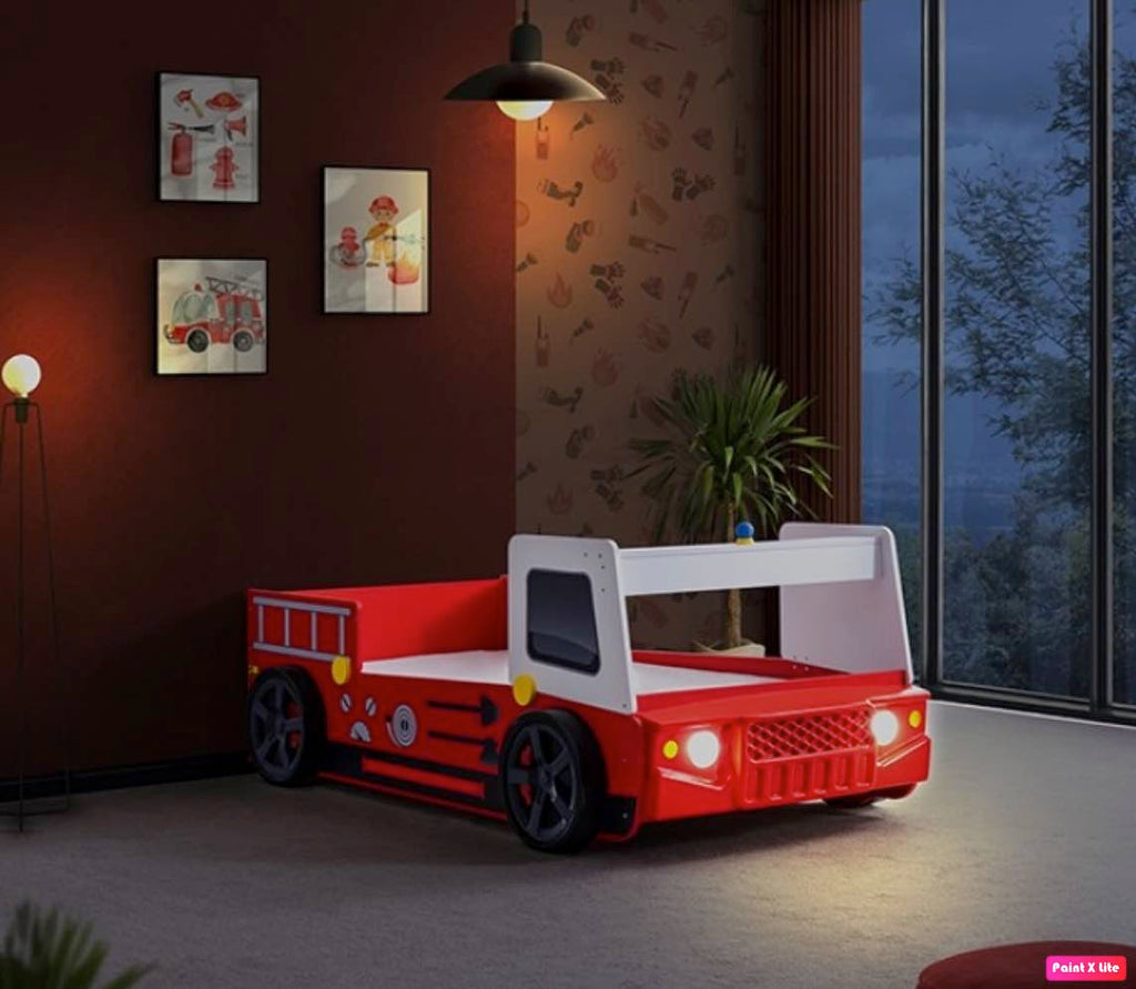 Cama individual bombero
